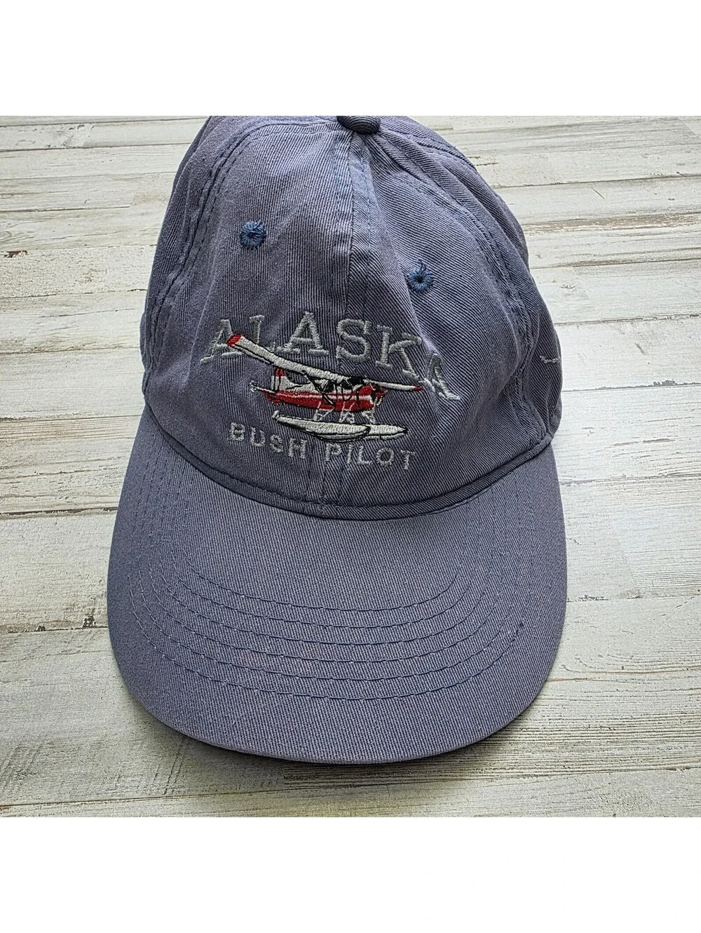 Alaska Bush Pilot Hat Strapback Embroidered Graphic Vintage -  Adjustable Strap